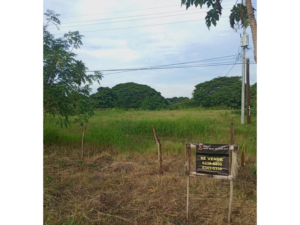 Se vende terreno frente a calle principal en Los santos Panamá - 1