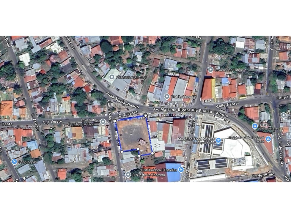 Se vende terreno comercial en el centro de La Chorrera - 1