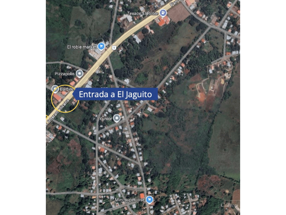AGUADULCE / ENTRANDO POR EL JAGUITO / TERRENO / 16540 m2 / PLANO - 1