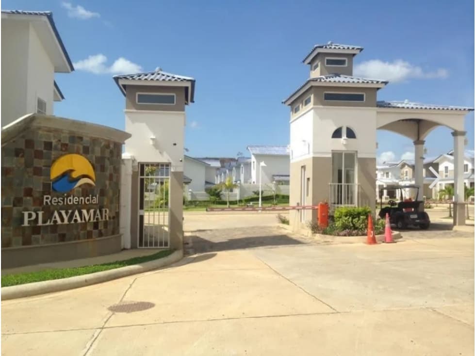 SE VENDE CASA EN PLAYA DORADA RESIDENCIAL PLAYAMAR CON TERRAZA - 1