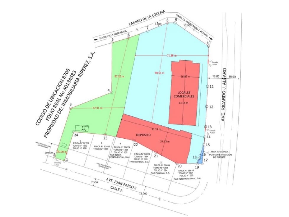 VENDO TERRENO ESTRATEGICO EN AV. RICARDO J. ALFARO - BETANIA - 1