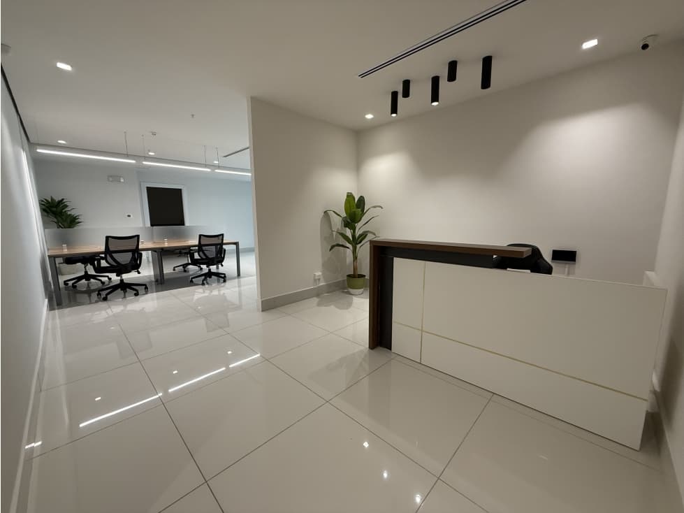 ALQUILER DE OFICINA AMOBLADA, 140M2 EN FINANCIAL PARK, COSTA DEL ESTE - 1