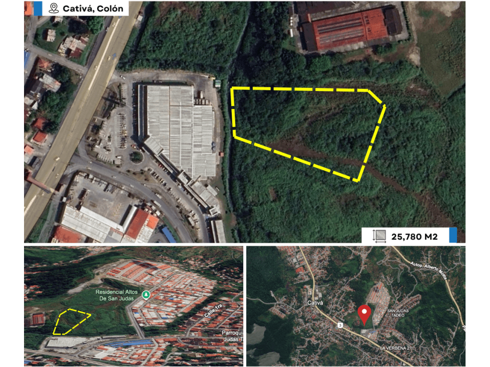 VENTA DE TERRENO EN CATIVÁ COLÓN - 7098RC - 1