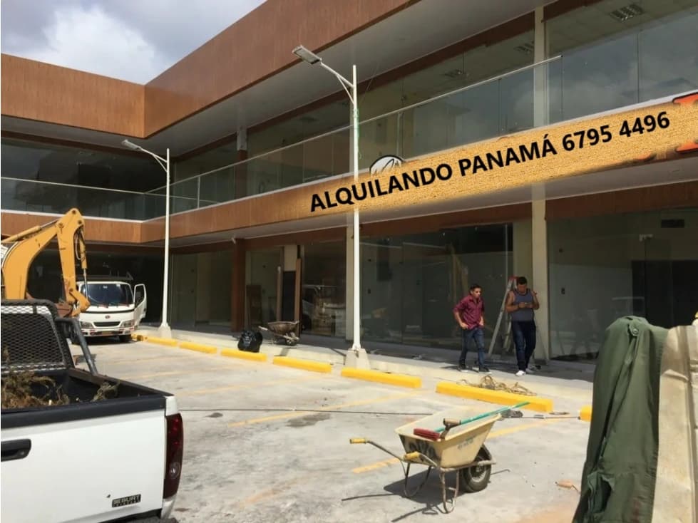 Se Alquilan 4 Bonitos Locales en La Chorrera desde 60 mts $950.oo - 1