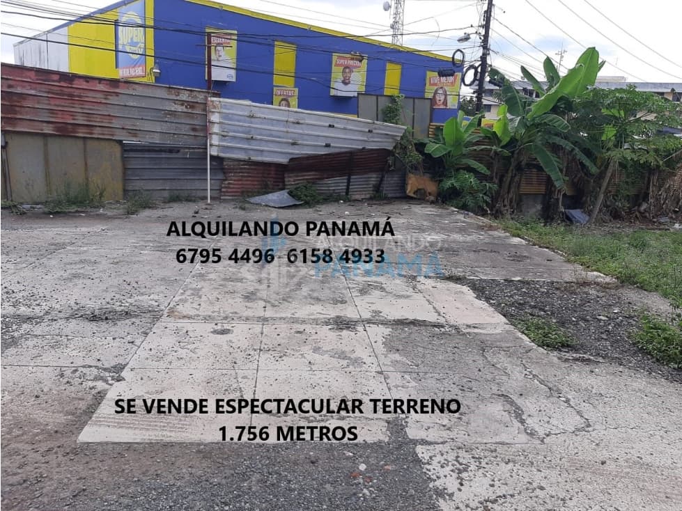 Se Vende Terreno Central 1.756 Mts2 Perejil Calidonia $2.800.000.00 - 1