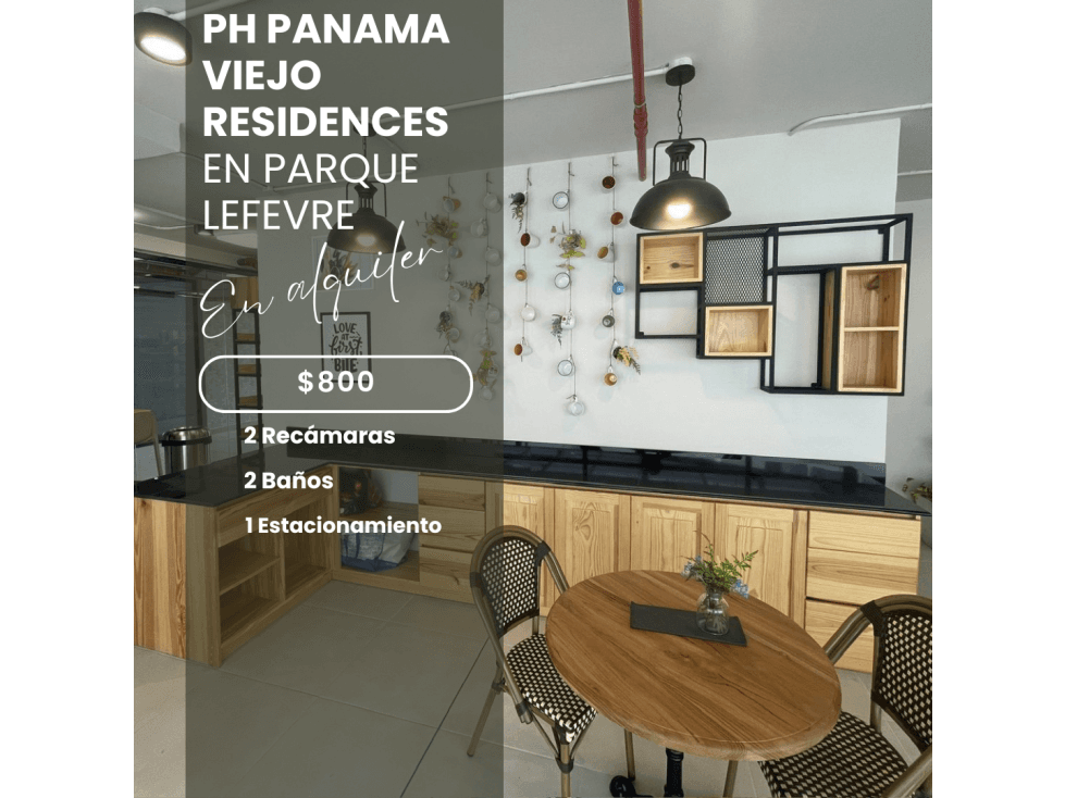 ALQUILO APARTAMENTO EN PARQUE LEFEVRE - 1