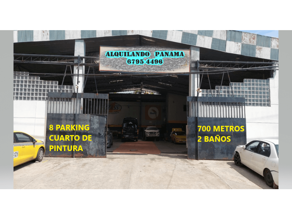 Se Vende Galera Taller en Parque Lefevre 700 mts 2 USD1,200,000,00 - 1