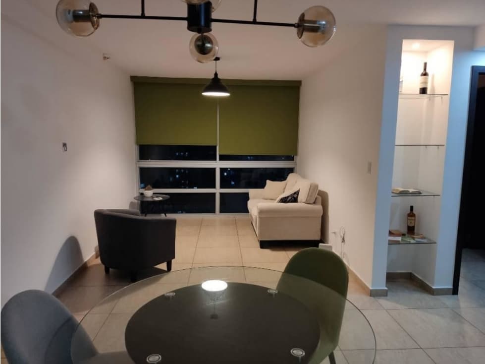 Alquilo extraordinario apartamento amoblado en carrasquilla - 1