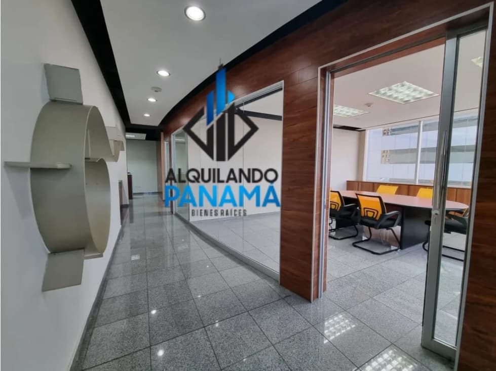 Se Alquila Oficina 164 Mts San Fco. P/ta Pacífica USD2,750+Itbms+M/to - 1
