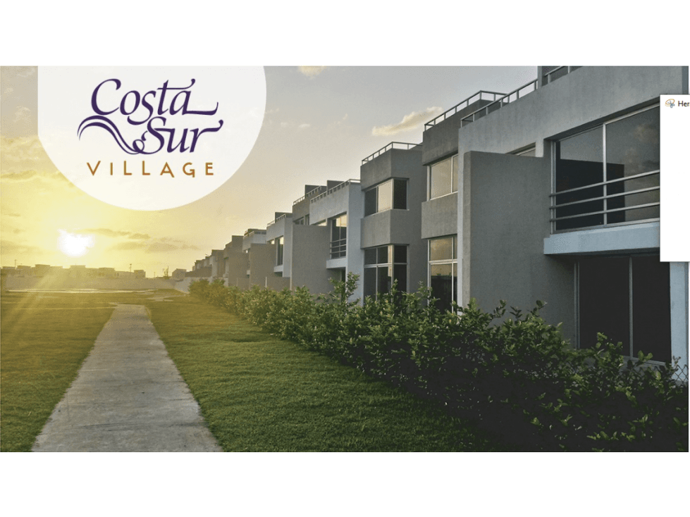CASA 292M2 A ESTRENAR 4 RECAMARAS MAS DEN COSTA SUR VILLAGE - 1