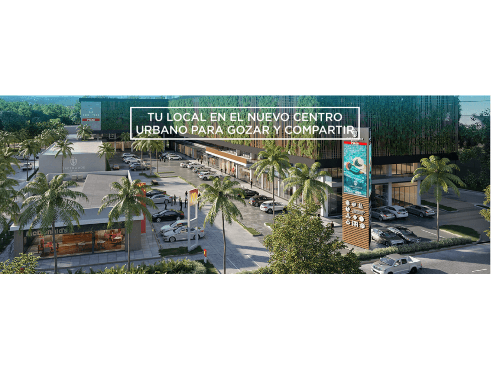 LOCAL DE 54 M2 EN PLANTA BAJA EN GREENWOOD PLAZA - 1