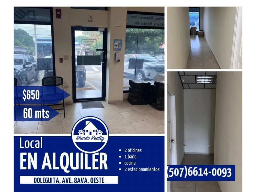 Local comercial con oficina Divididas. - 1