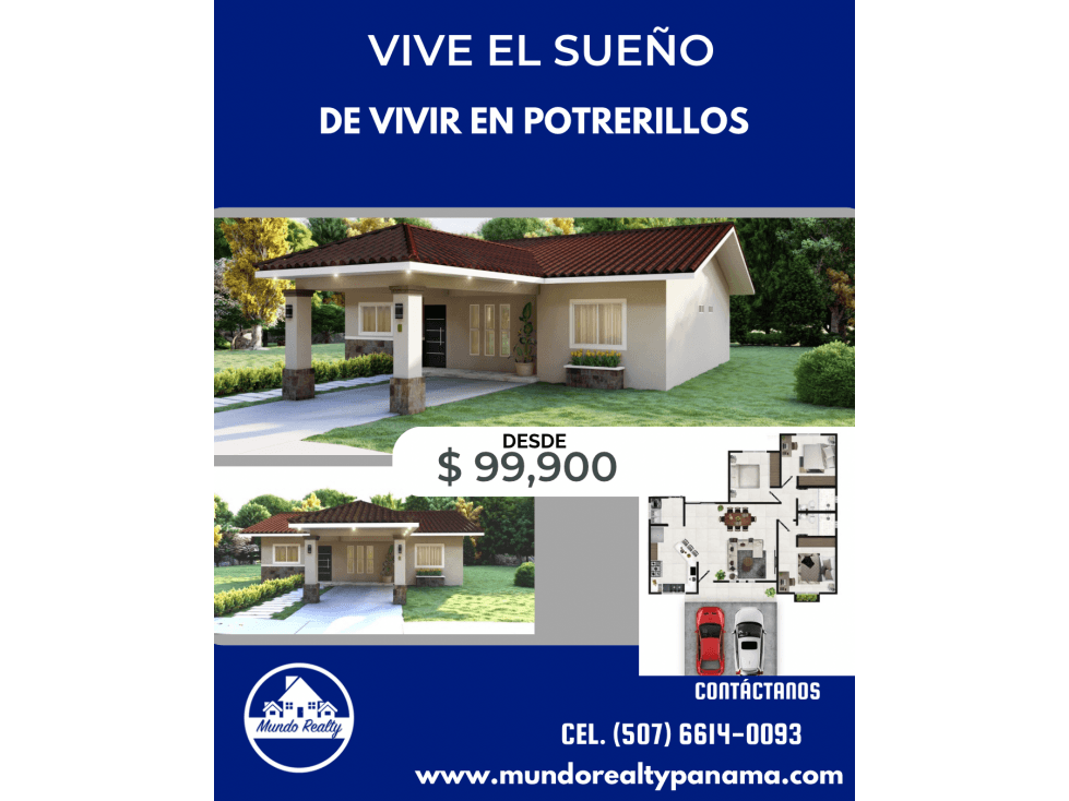 Vivienda Nueva a la Venta en Potrerillos - 1
