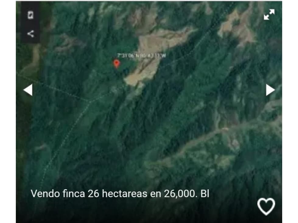 FINCA DE 26 HECTAREAS EN LOS SANTOS TONOSI - 1